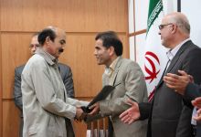 گزارش تصویری از مراسم تقدیر از کارمند نمونه در دانشگاه صنعتی شاهرود